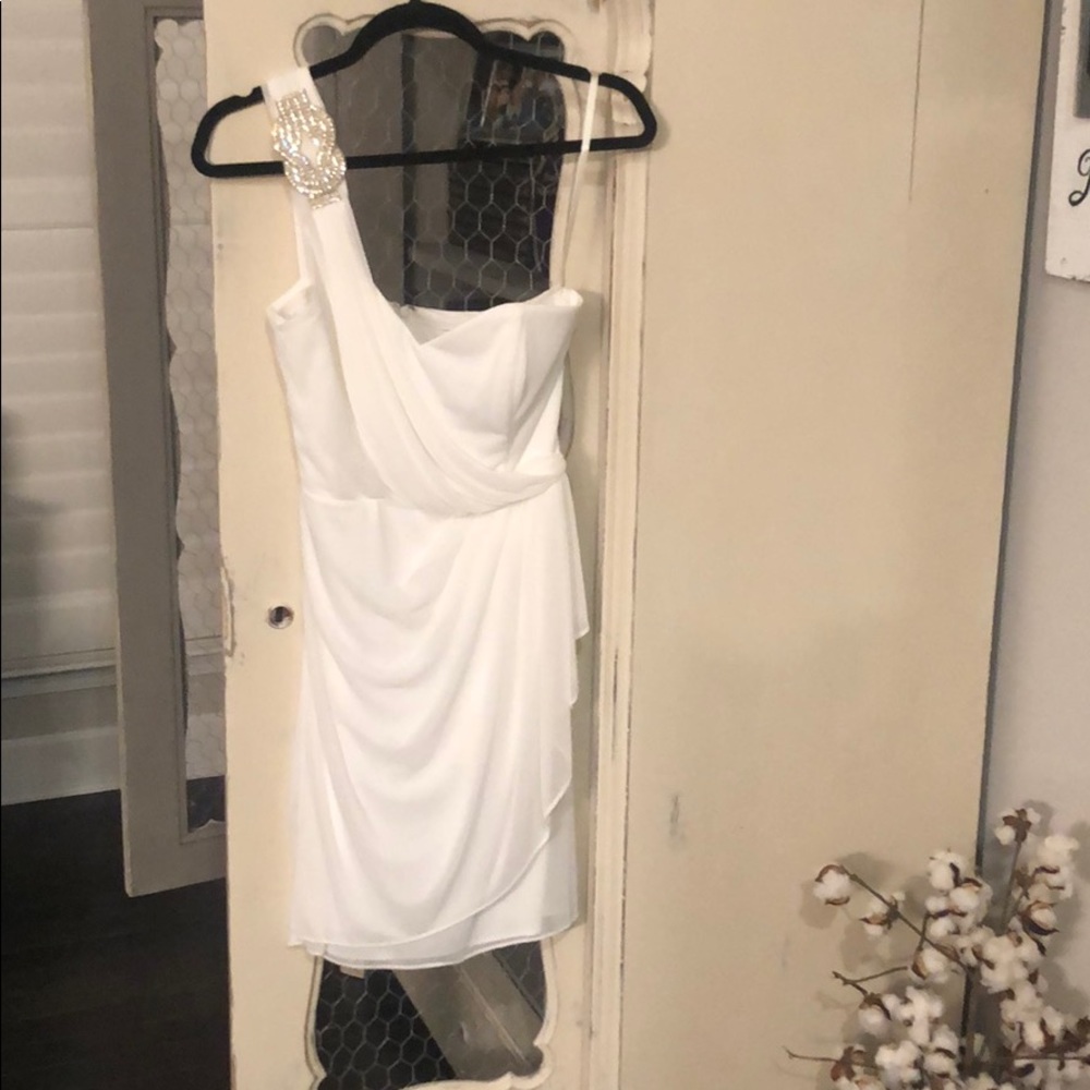 Cache White Dress